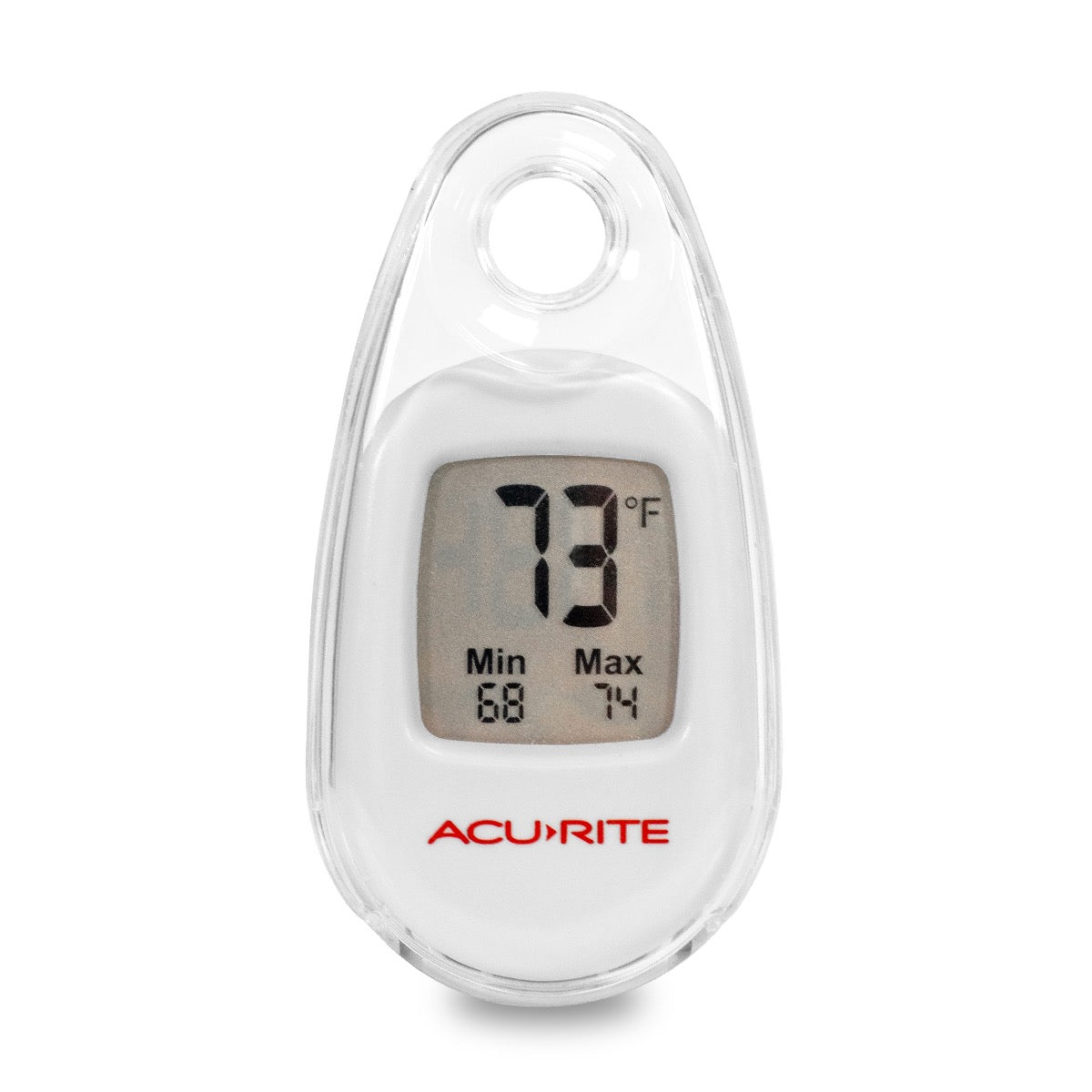 Digital Thermometer with Carabiner Clip