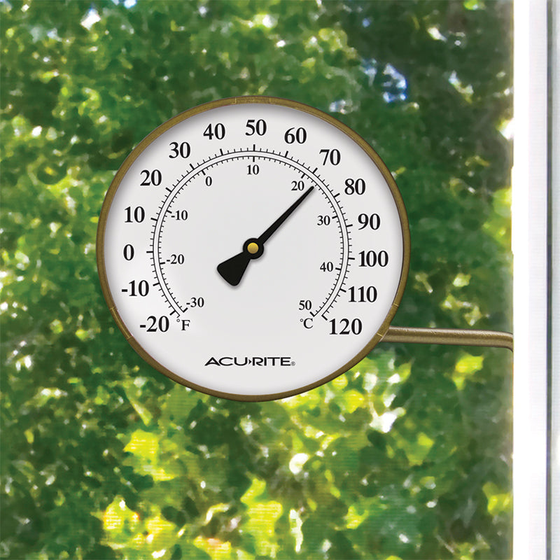 4-Inch Thermometer with Swivel Bracket