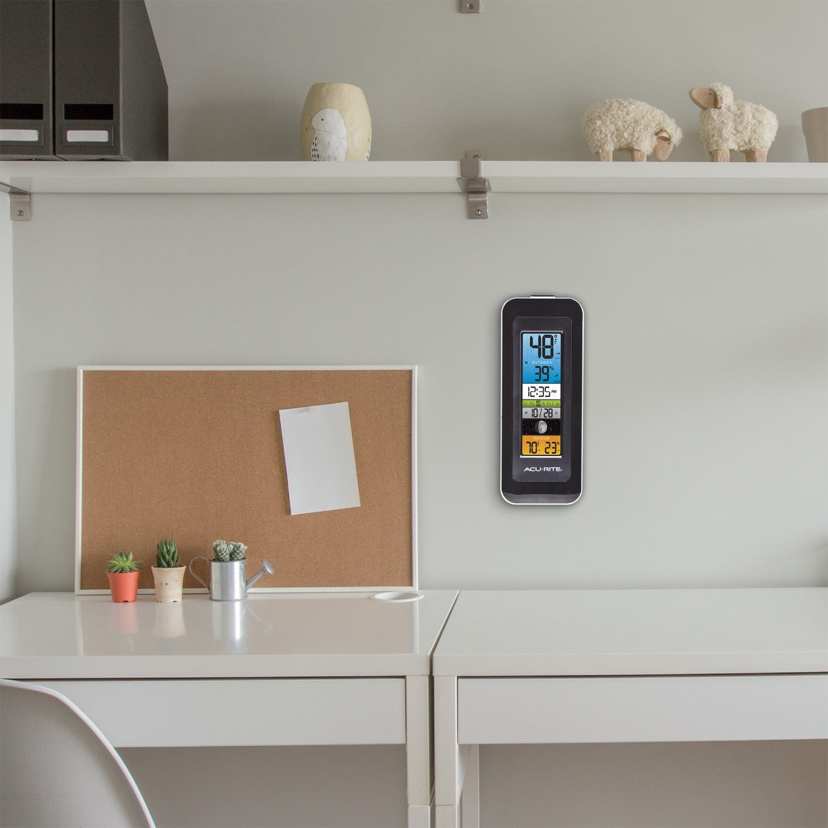 Digital Color Display Wireless Indoor/Outdoor Thermometer