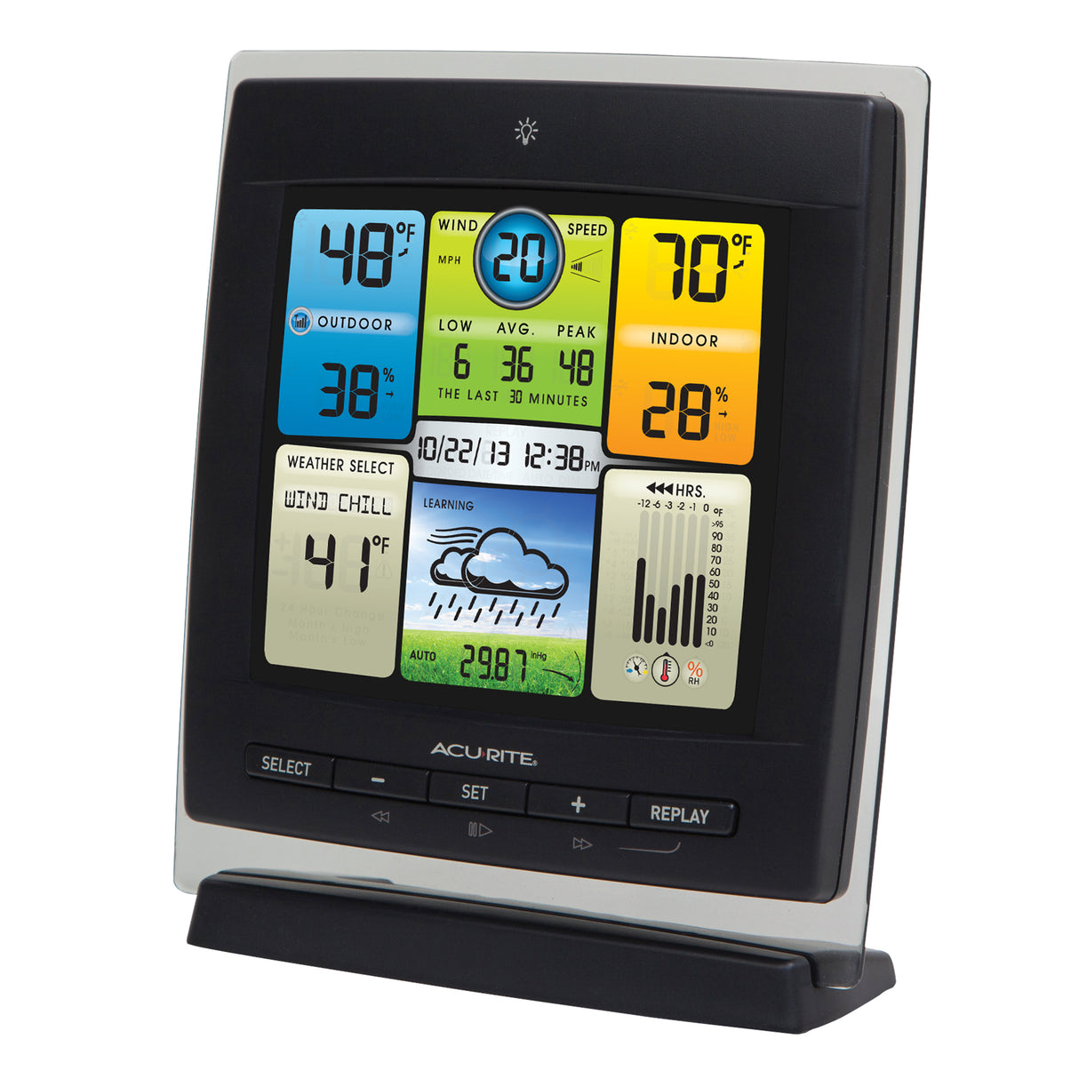 AcuRite Notos Weather Station  with Light Theme Display