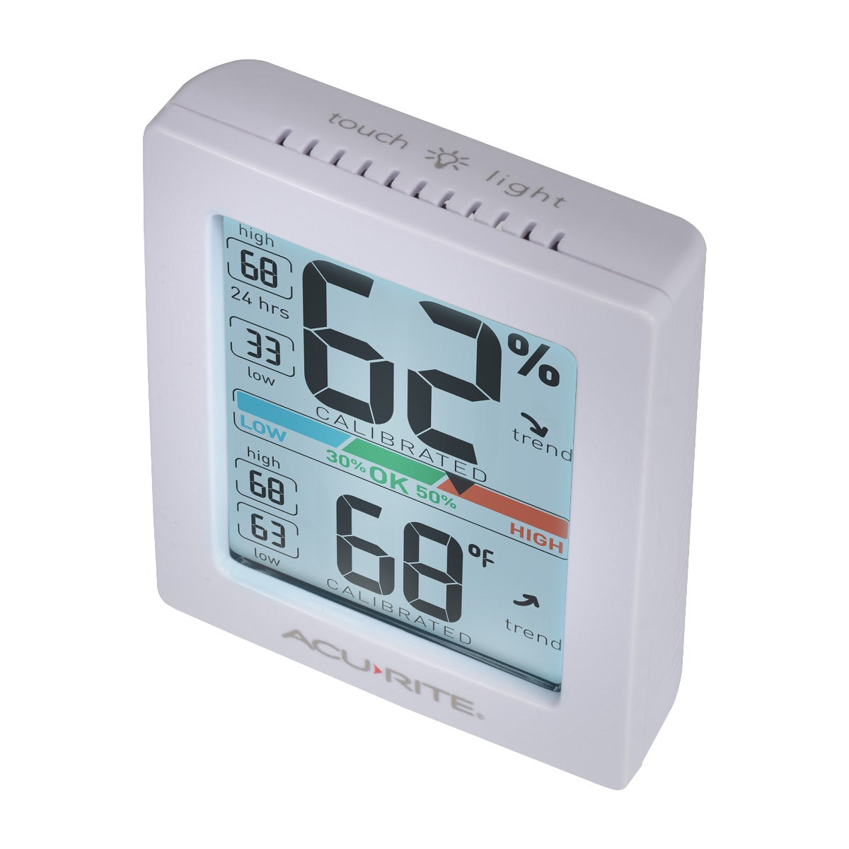 Pro Digital Indoor Temperature and Humidity Monitor with Backlight