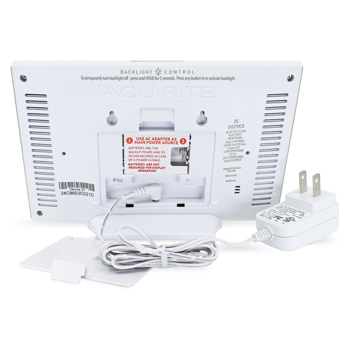 AcuRite Iris (5-in-1) Weather Station with Direct-To-Wi-Fi Display