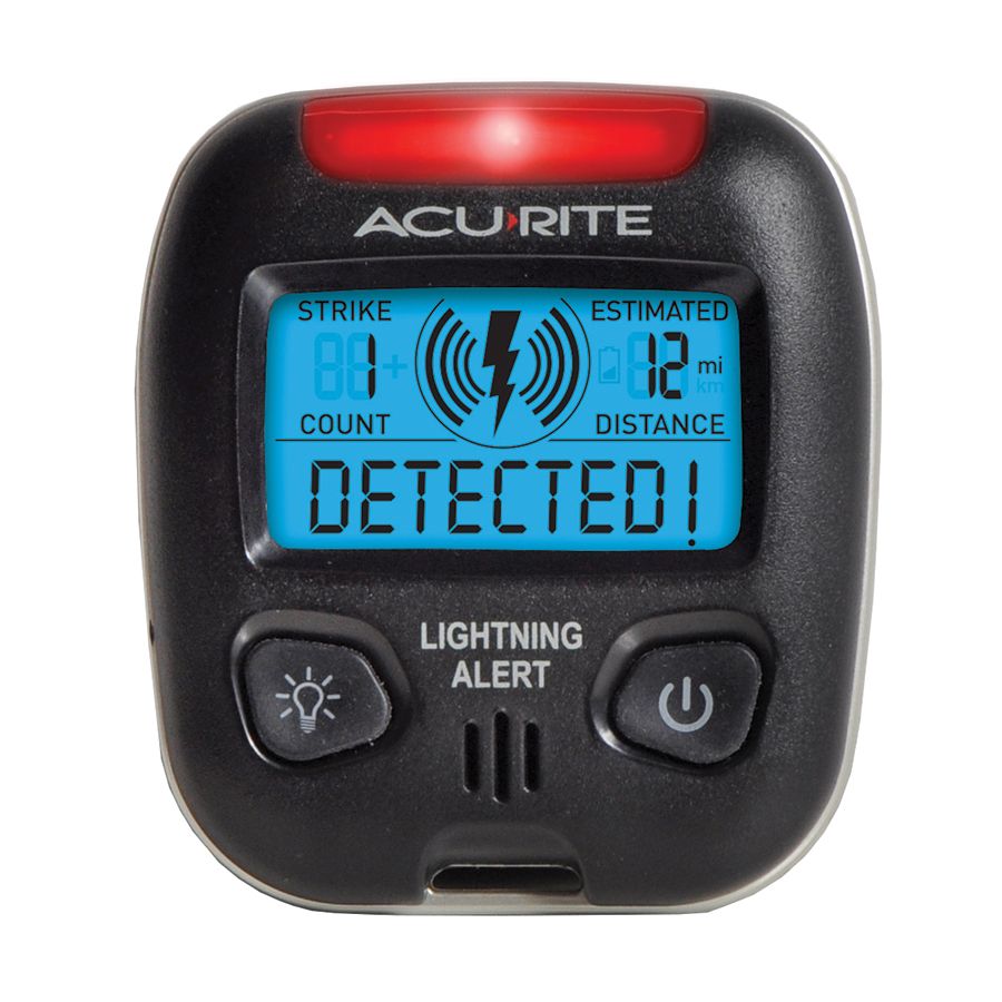 AcuRite Iris Weather Station with Wireless Display for Temperature, Humidity, Wind Speed/Direction, and Rainfall with Built-In Barometer and Portable Lightning Detector