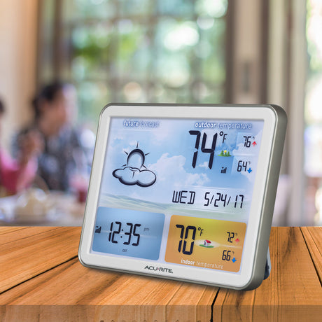Weather Station with Large Color Display