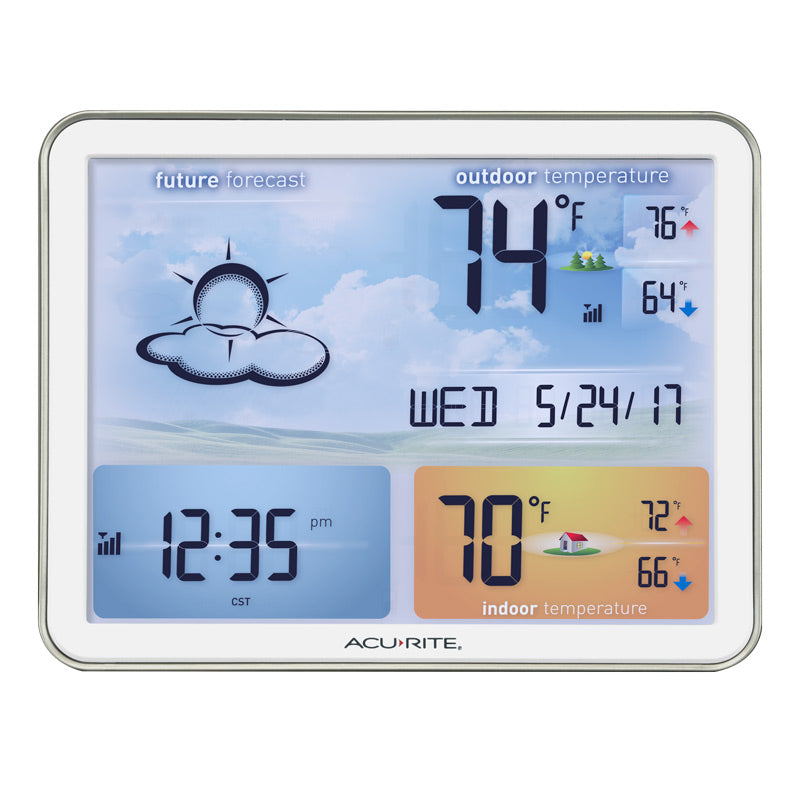 Weather Station with Large Color Display