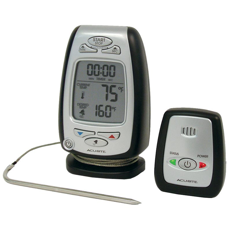 Digital Meat Thermometer & Timer with Pager