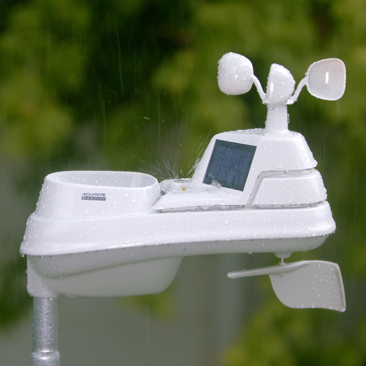 AcuRite Iris Weather Station with Direct-to-Wi-Fi Color Display for Remote Monitoring