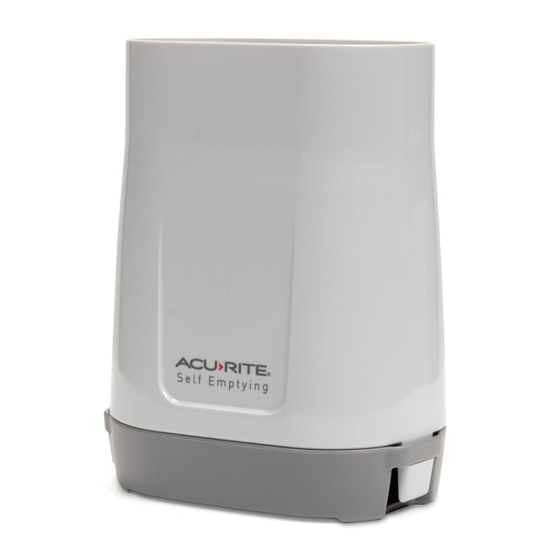 Digital Rain Gauge with Self-Emptying Rain Collector