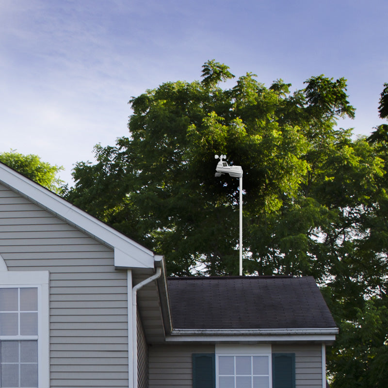 AcuRite Iris (5-in-1) Weather Station with Color Display and Weather Ticker and Remote Battery Pack