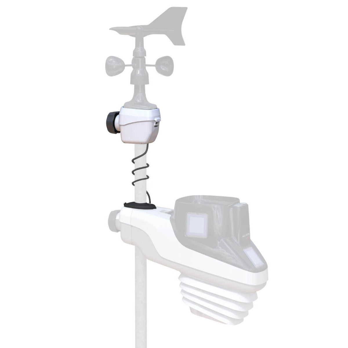 AcuRite Atlas Lightning Detection Sensor with Wind Extension and Wind Cup Replacement