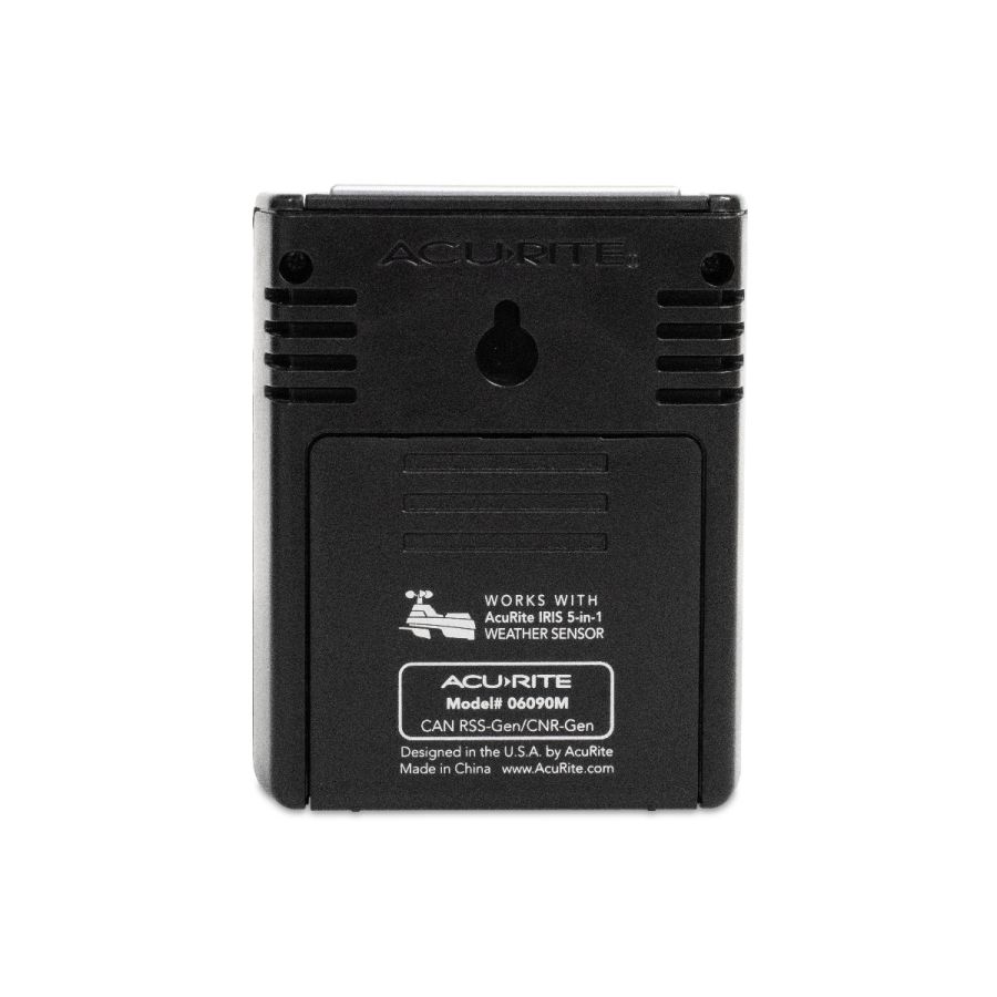 AcuRite Iris Weather Station with Wireless Display for Temperature, Humidity, Wind Speed/Direction, and Rainfall with Built-In Barometer and Iris Nano Display