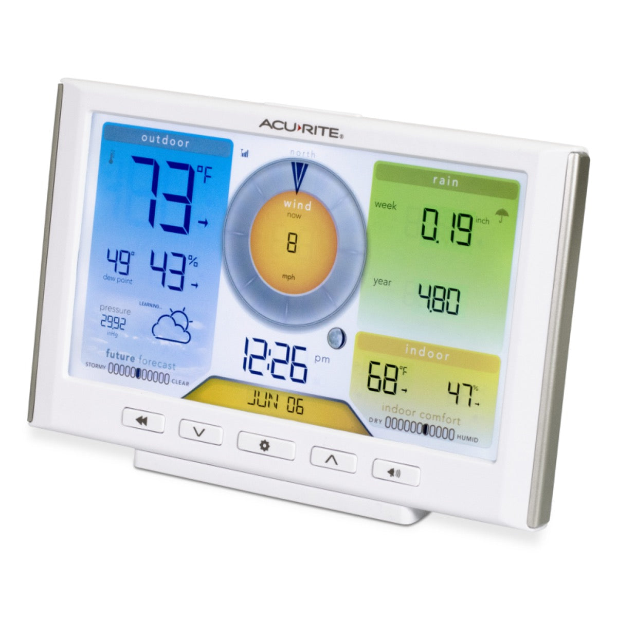 AcuRite Iris (5-in-1) Weather Station with Wi-Fi Connection to Weather Underground