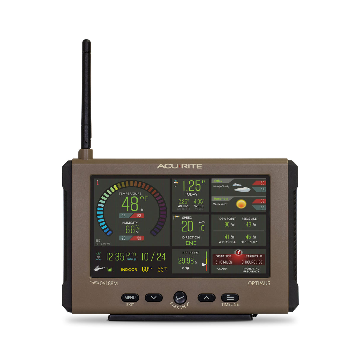AcuRite Optimus Weather Station with Wi-Fi HD Display