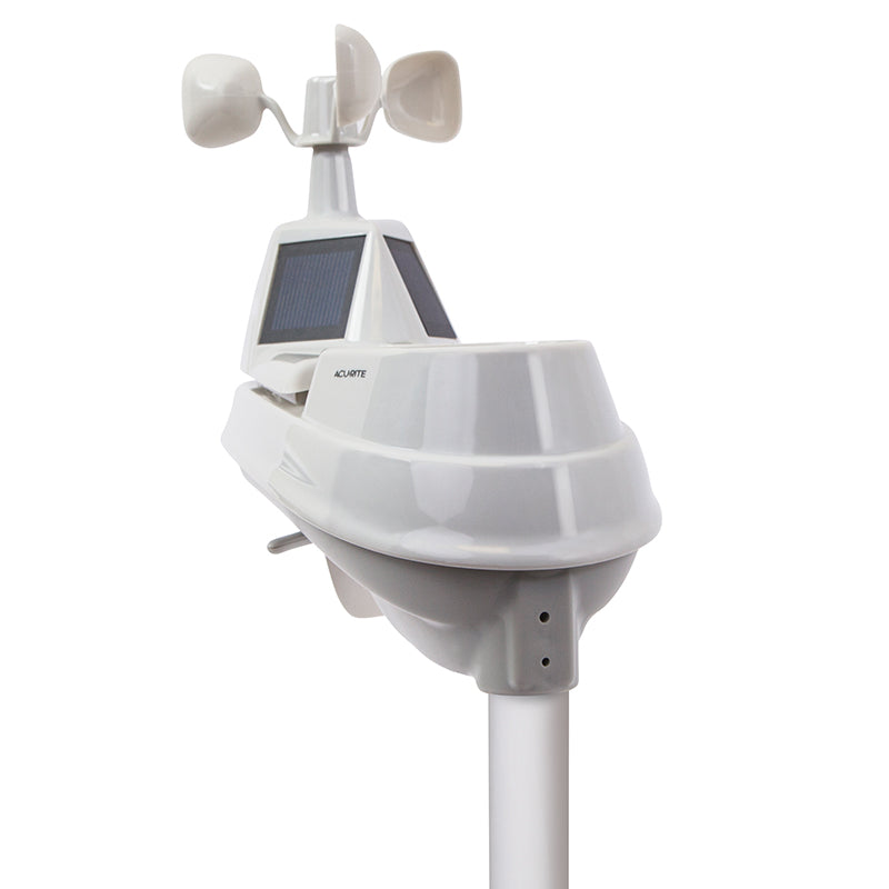 Front View of PRO+ 5-in-1 Weather Station with LCD Color Display – AcuRite Weather Stations
