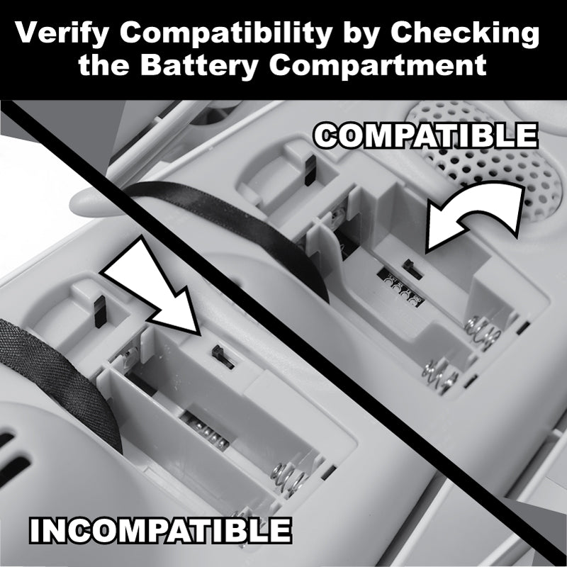 Graphic Showing How to Check Weather Sensor Compatibility By Checking Battery Compartment – AcuRite Weather Devices