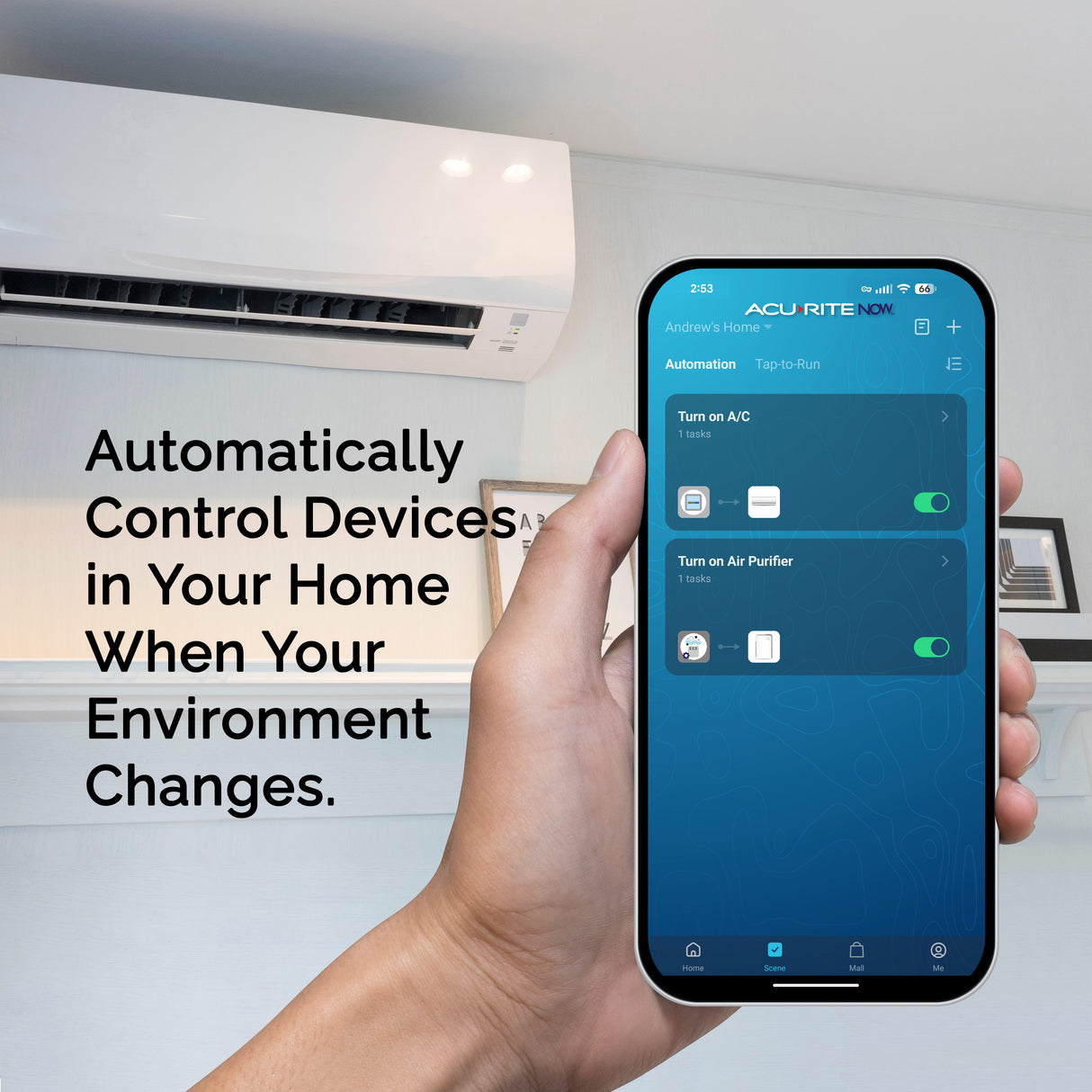 Smart Wi-Fi Indoor Digital Thermometer and Humidity Monitor