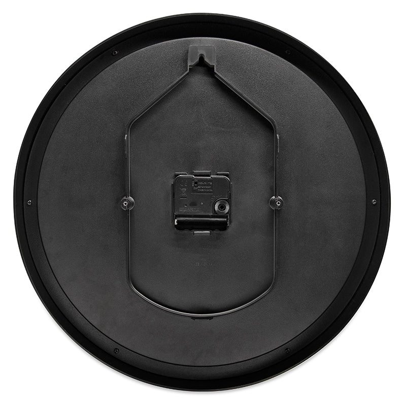 14” Set and Forget Analog Wall Clock