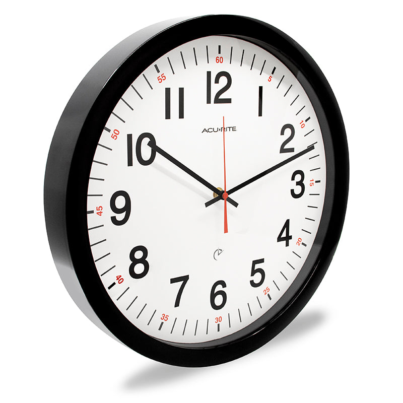 14” Five-Year, Set and Forget Analog Wall Clock