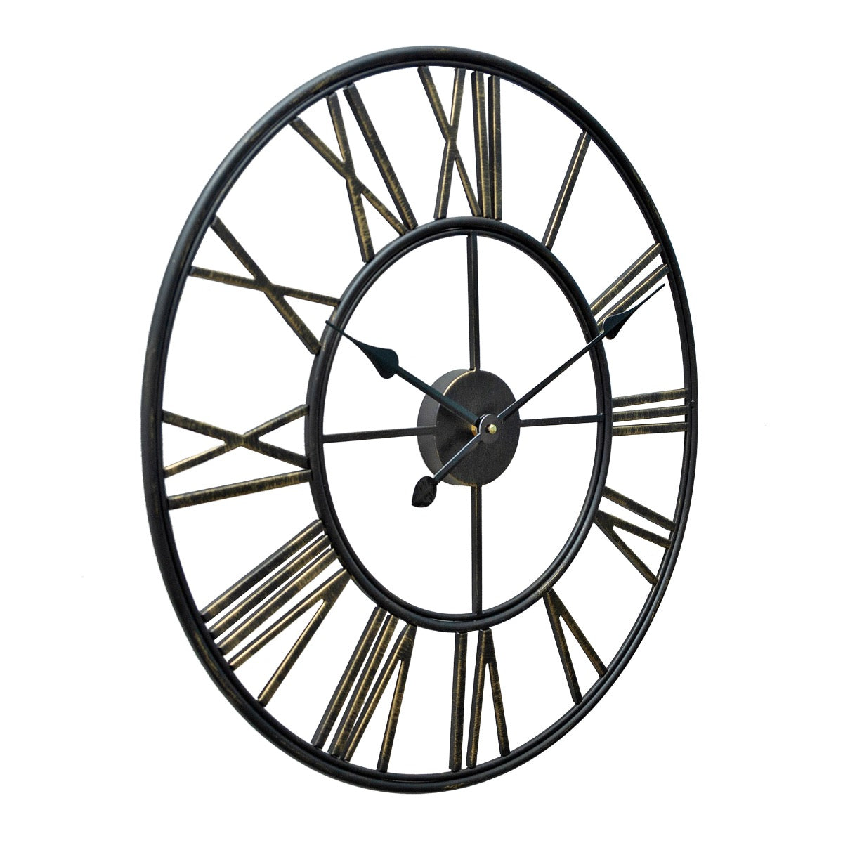 24-inch Metal Indoor Wall Clock