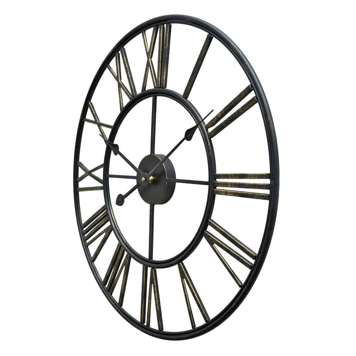 24-inch Metal Indoor Wall Clock