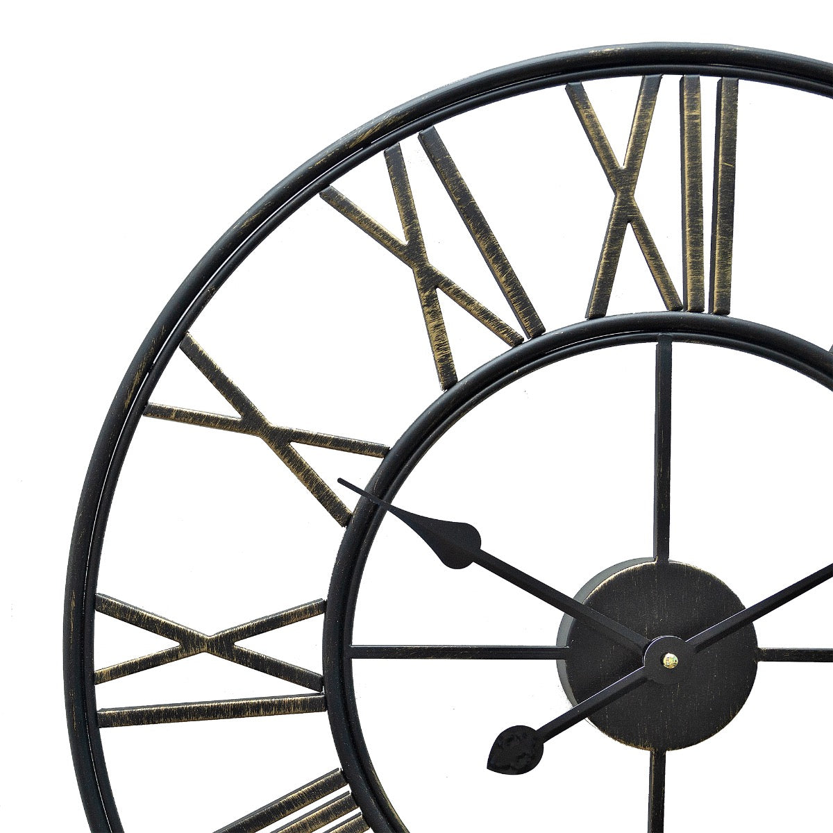 24-inch Metal Indoor Wall Clock