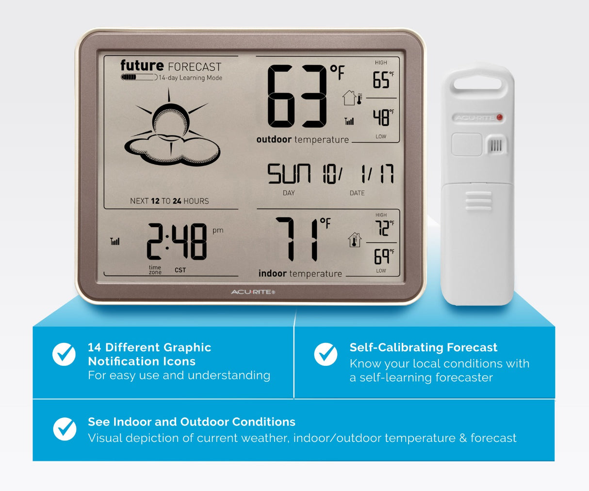 Self-Learning Weather Forecaster - AcuRite Weather Monitoring dEvices
