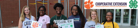 4-H student in South Carolina 
