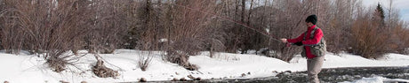 Man Cold Water Fishing For Bass In Winter Cold-Water Fishing Best Time to Fish For Bass