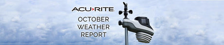 October 2021 Weather Recap | AcuRite Weather Data
