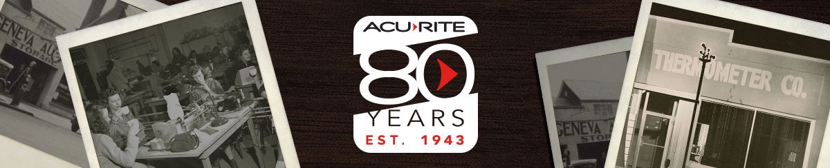 AcuRite 80th Anniversary - Lake Geneva, Wis. 1943. Women workers at Chaney Instruments.