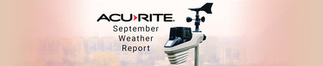September 2021 Weather Recap | AcuRite Weather Data
