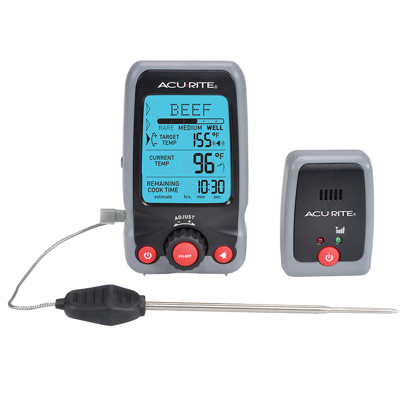 Digital Meat Thermometer & Timer with Pager