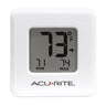 Compact Indoor Thermometer with High and Low Records (2 Color Options)