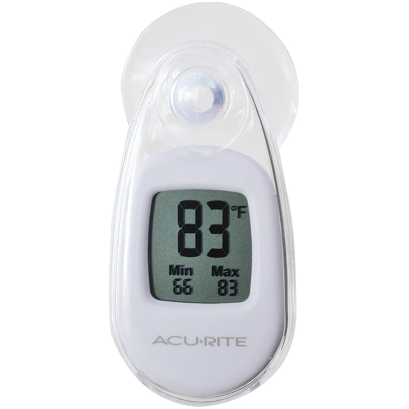 Digital Window Thermometer (2 Color Options)