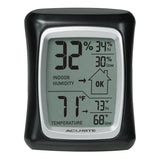 Indoor Digital Thermometer & Hygrometer with Temperature and Humidity Gauge