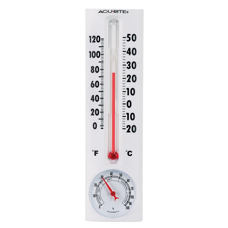 8.2-inch Thermometer with Humidity