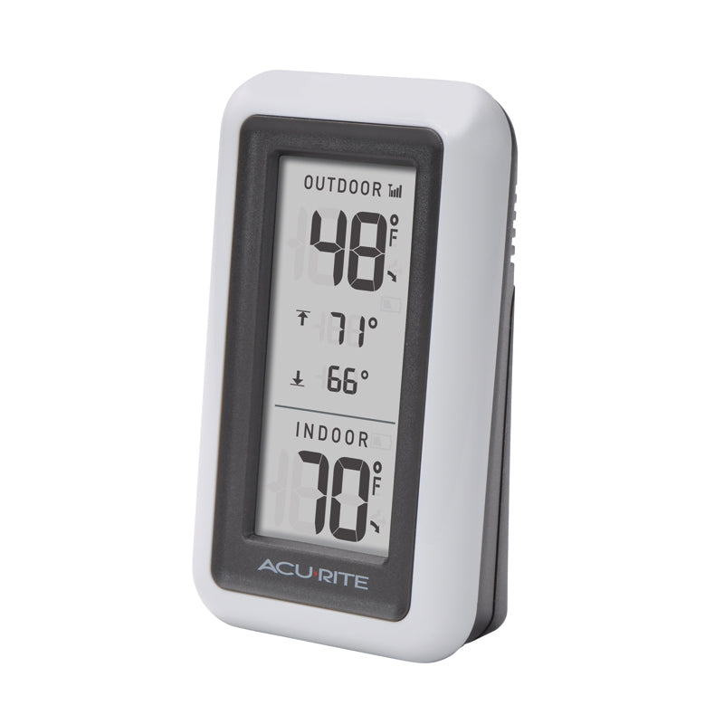 4.5-Inch Thermometer with Indoor/Outdoor Temperature