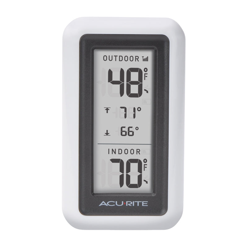 4.5-Inch Thermometer with Indoor/Outdoor Temperature