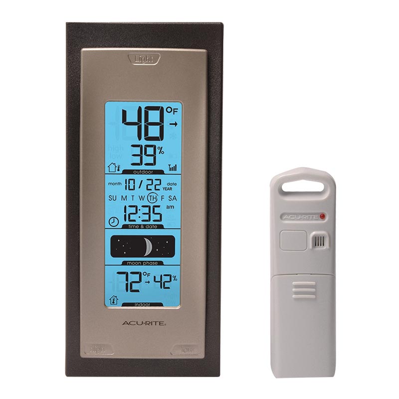 Digital Thermometer with Outdoor Temperature and Humidity