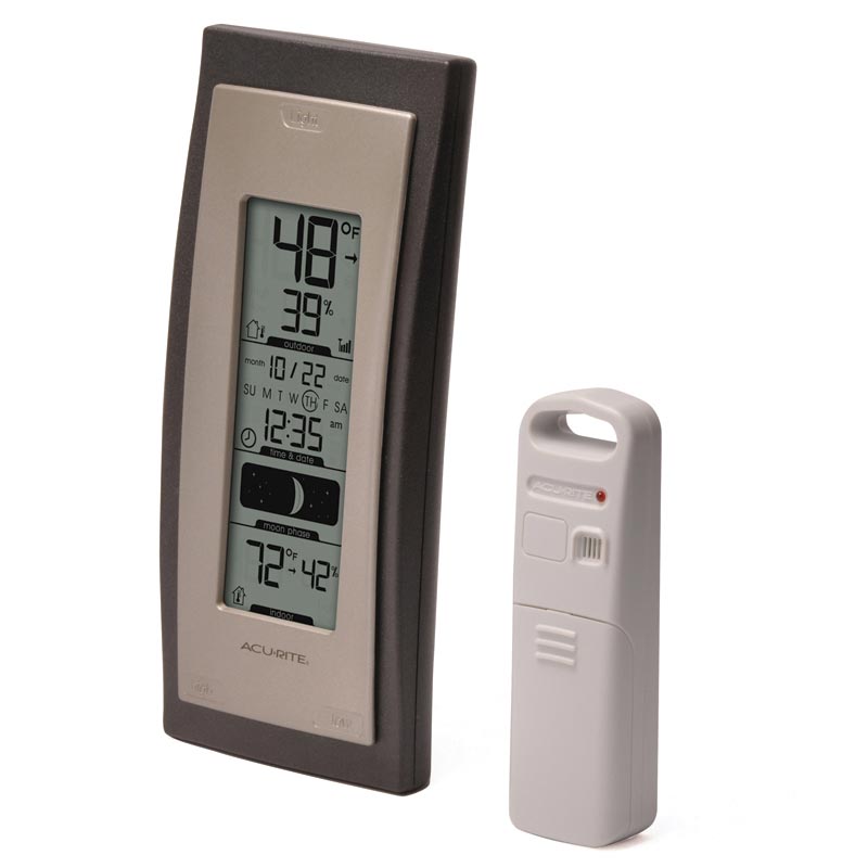 Digital Thermometer with Outdoor Temperature and Humidity