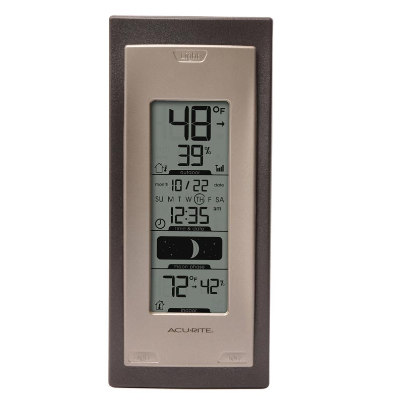 Digital Thermometer with Outdoor Temperature and Humidity
