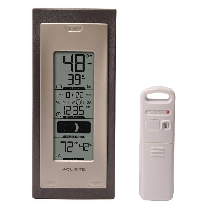 Digital Thermometer with Outdoor Temperature and Humidity