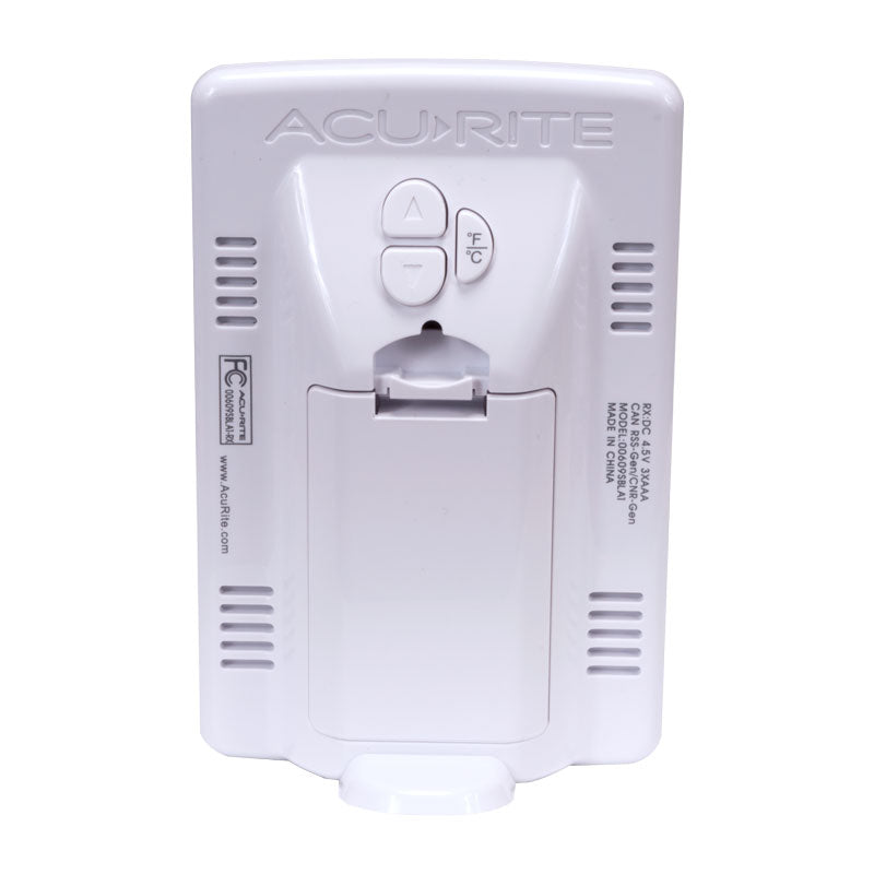 White Indoor Outdoor Digital Thermometer and Humidity Gauge