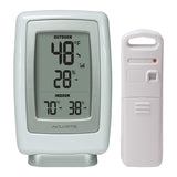AcuRite 00611 Indoor Outdoor Thermometer with Wireless Temperature Sensor & Hygrometer