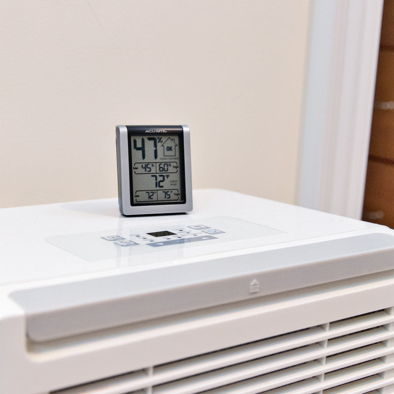 Continuous Humidity Monitor AcuRite Indoor Temperature and Humidity Monitor