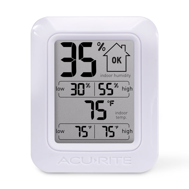 Digital Indoor Temperature and Humidity Monitor – AcuRite