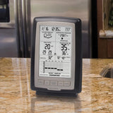 Home Weather Station with Wind Speed Display on a counter - AcuRite Weather Monitoring Devices