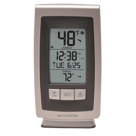 Digital Indoor/Outdoor Thermometer with Date and Time