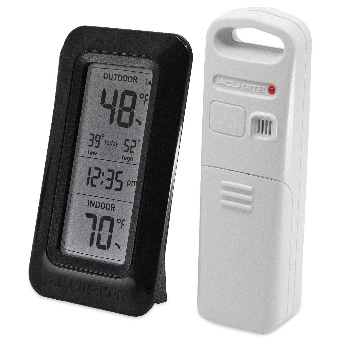 AcuRite Wireless Indoor/Outdoor Digital Thermometer with Clock