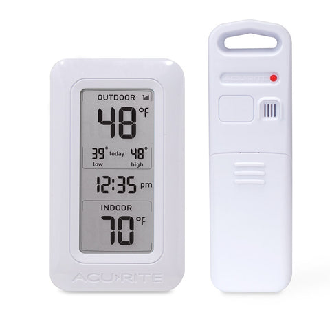 Digital Thermometer with Outdoor Temperature AcuRite